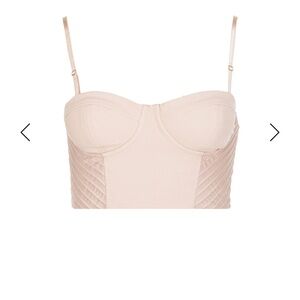 Marciano Blush Bustier Top